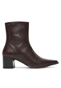 Vagabond Shoemakers Botki Giselle 5854-001-35 Brązowy. Kolor: brązowy. Materiał: skóra