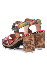 Laura Vita Sandały Naomio 15 Czerwony. Kolor: czerwony. Materiał: skóra #6