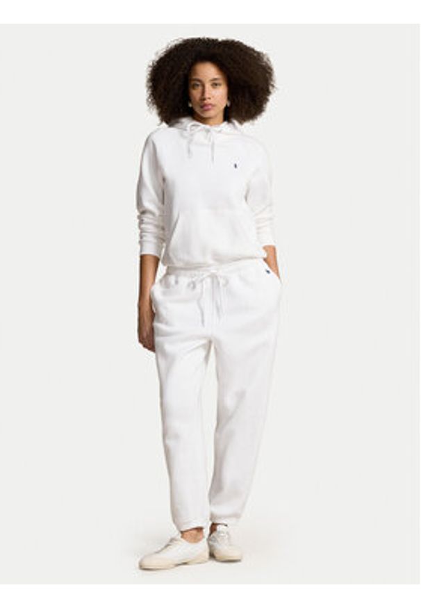Polo Ralph Lauren Bluza 211943007001 Biały Regular Fit. Typ kołnierza: polo. Kolor: biały. Materiał: bawełna