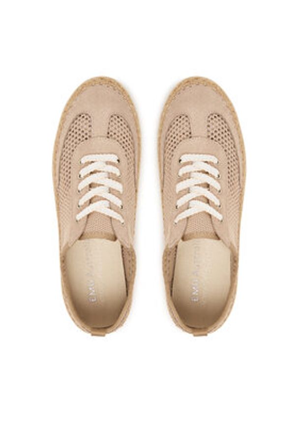 EMU Australia Espadryle Jaida W13274 Beżowy. Kolor: beżowy. Materiał: materiał