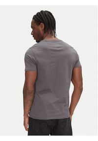 Tommy Jeans T-Shirt DM0DM04411 Szary Slim Fit. Kolor: szary. Materiał: bawełna #4