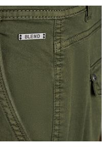 Blend Spodnie materiałowe 20716450 Zielony Slim Fit. Kolor: zielony. Materiał: bawełna