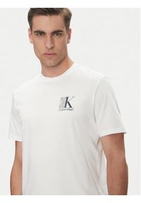 Calvin Klein T-Shirt LV04RC853G Biały Regular Fit. Kolor: biały. Materiał: bawełna #4