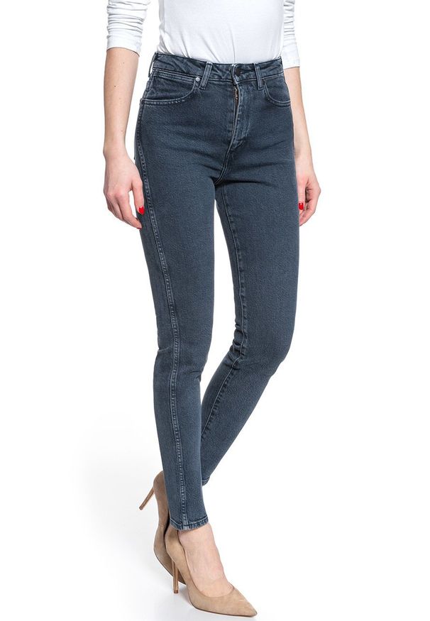 Wrangler - WRANGLER RETRO SKINNY MIDNIGHT STONE W253WB19X 112128004. Styl: retro