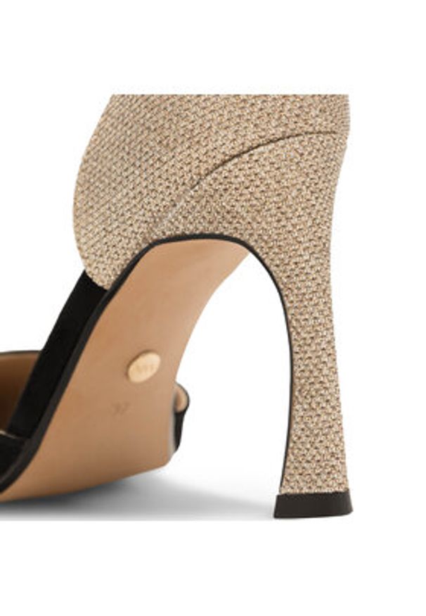 Nine West Czółenka ATIYA JF2186-1 Czarny. Kolor: czarny. Materiał: materiał