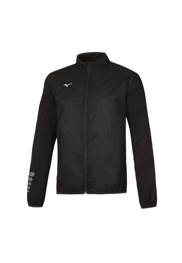 Kurtka przeciwdeszczowa Mizuno authentic. Kolor: czarny, żółty, wielokolorowy. Sport: bieganie