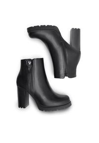 Clara Barson Botki CEO-MARGO WS5881-15 Czarny. Kolor: czarny. Materiał: materiał #3