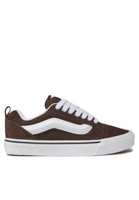 Vans Tenisówki Knu Skool VN0009QCNWH1 Brązowy. Kolor: brązowy. Materiał: materiał #1