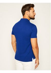 Polo Ralph Lauren Polo Core Replen 710795080001 Niebieski Slim Fit. Typ kołnierza: polo. Kolor: niebieski. Materiał: bawełna #2