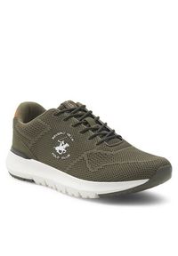 Beverly Hills Polo Club Sneakersy V5-6136 Khaki. Kolor: brązowy. Materiał: materiał