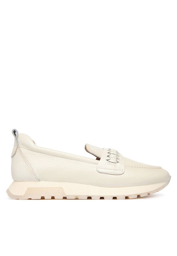 Hispanitas Mokasyny HV264755 C004 Beżowy. Kolor: beżowy. Materiał: skóra