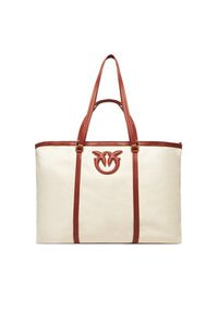 Pinko - PINKO Torebka Miranda Shopper Extra PE 25 PLTT 104715 A2G2 Beżowy. Kolor: beżowy #3