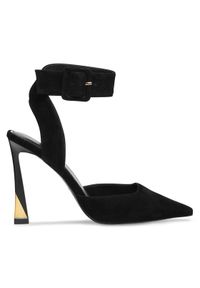 Eva Minge Szpilki SUZANNE-1112A-8 Czarny. Kolor: czarny. Materiał: skóra, zamsz. Obcas: na szpilce #1