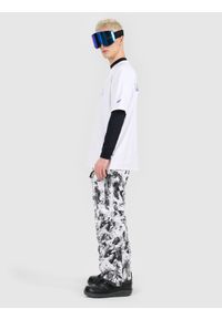 4f - 4F Spodnie snowboardowe membrana 15000 męskie - czarno-białe XXL. Kolor: wielokolorowy. Materiał: materiał, poliester. Sezon: zima. Sport: snowboard #2