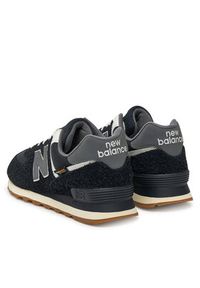 New Balance Sneakersy U574RUS Czarny. Kolor: czarny. Materiał: skóra, zamsz. Model: New Balance 574 #6