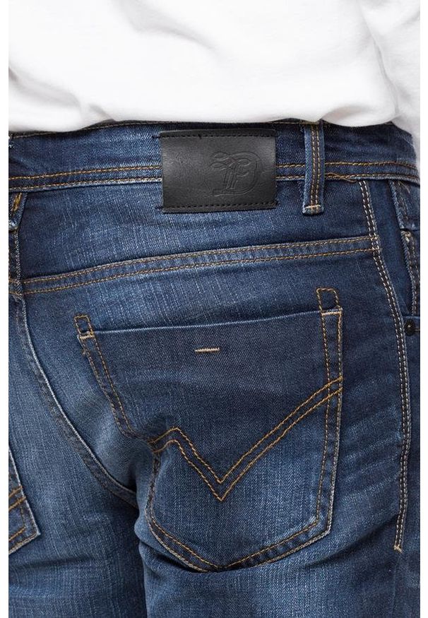 Tom Tailor - TOM TAILOR SPODNIE MĘSKIE BLUE TIGHT SKINNY DENIM 6202542.01.12 COL. 1053. Styl: elegancki