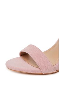 DeeZee Sandały E998-4 Różowy. Kolor: różowy. Materiał: materiał #3