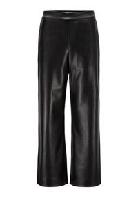 BOSS - Boss Spodnie skórzane Taomie 50447662 Czarny Regular Fit. Kolor: czarny. Materiał: syntetyk, skóra #4