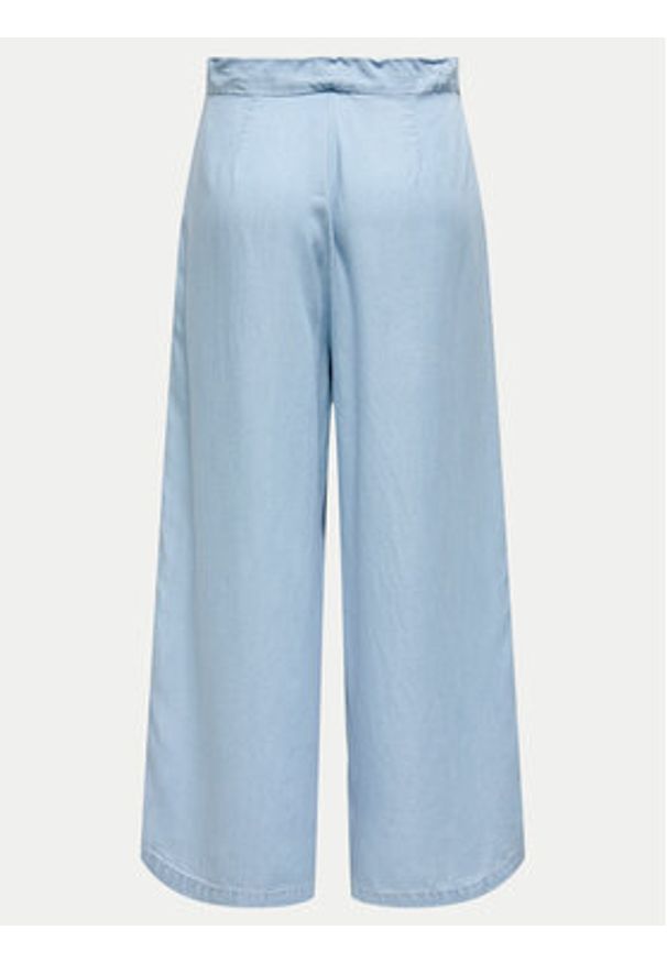 only - ONLY Kuloty Charis 15337936 Niebieski Wide Leg. Kolor: niebieski. Materiał: lyocell