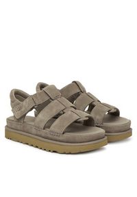 Ugg Sandały W Goldenstar Strap 1137890 Brązowy. Kolor: brązowy. Materiał: zamsz, skóra #5