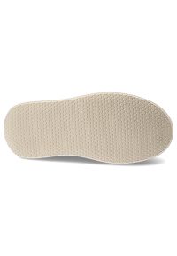 Sneakersy damskie Filippo, cholewka ze skóry naturalnej zamszowej z kontrastowymi panelami klasyczne sznurowanie masywna platformowa podeszwa, beżowe. Zapięcie: sznurówki. Kolor: beżowy. Materiał: skóra, zamsz. Szerokość cholewki: normalna #5