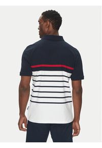 Hechter Paris Polo 74005 151927 Granatowy Regular Fit. Typ kołnierza: polo. Kolor: niebieski. Materiał: bawełna #2