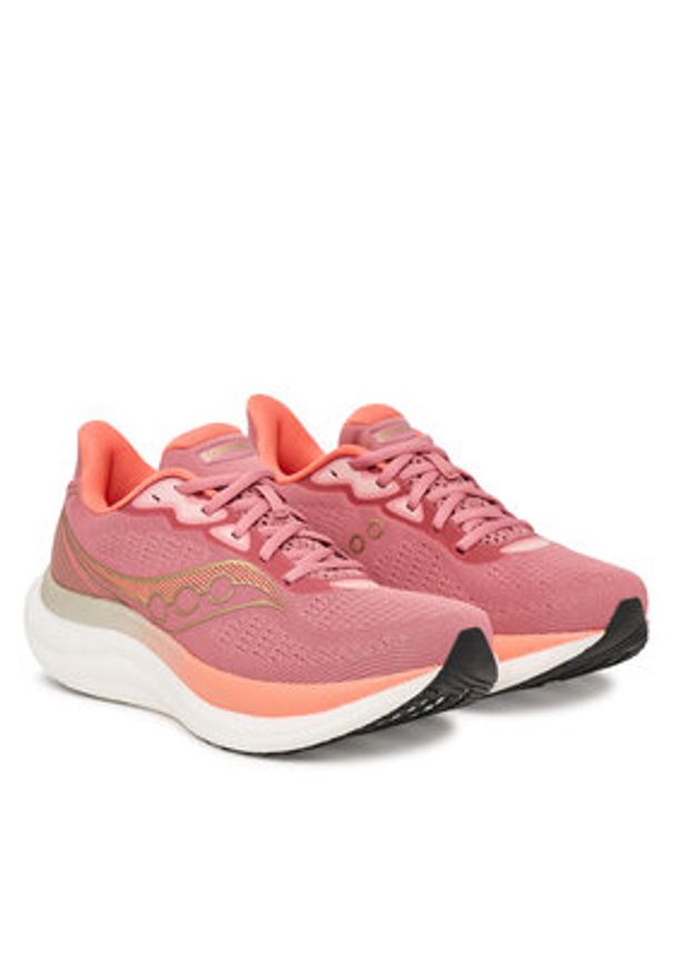 Saucony Buty do biegania Triumph 23 S11023 Różowy. Kolor: różowy. Materiał: materiał