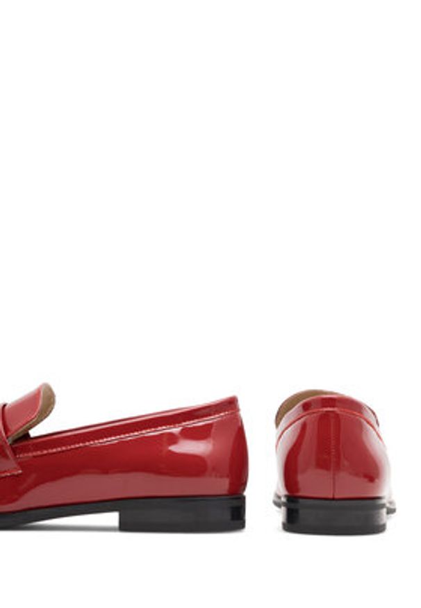Sergio Bardi Loafersy WYL1930-27Z-SB Czerwony. Kolor: czerwony. Materiał: skóra, lakier