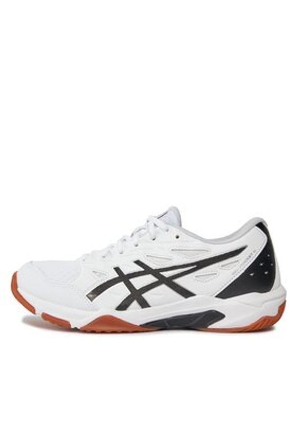 Asics Buty halowe Gel-Rocket 11 1071A091 Biały. Kolor: biały. Materiał: materiał