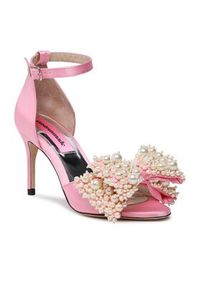 Custommade Sandały Marita Pearl 998623031 Różowy. Kolor: różowy. Materiał: materiał #3