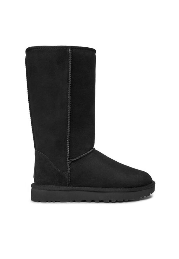 Ugg Śniegowce W Classic Tall II 1016224 Czarny. Kolor: czarny. Materiał: skóra