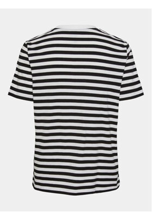 Pieces T-Shirt Ria 17146339 Czarny Regular Fit. Kolor: czarny. Materiał: bawełna