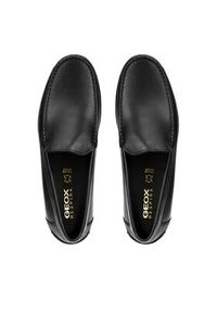 Geox Mokasyny U New Damon U641ZA 00043 C9999 Czarny. Kolor: czarny. Materiał: skóra #4
