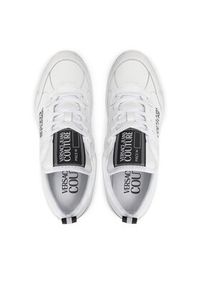 Versace Jeans Couture Sneakersy 76YA3SC1 Biały. Kolor: biały #4