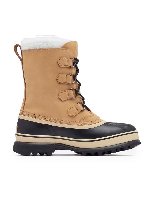 sorel - Buty Sorel Caribou™ Wp Dorosłych. Kolor: beżowy, wielokolorowy, brązowy. Materiał: nubuk, skóra. Szerokość cholewki: normalna. Sezon: zima. Sport: turystyka piesza