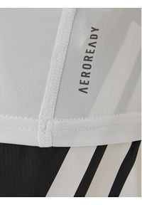 Adidas - adidas Koszulka techniczna Adizero Essentials IX2853 Biały Slim Fit. Kolor: biały. Materiał: syntetyk #5