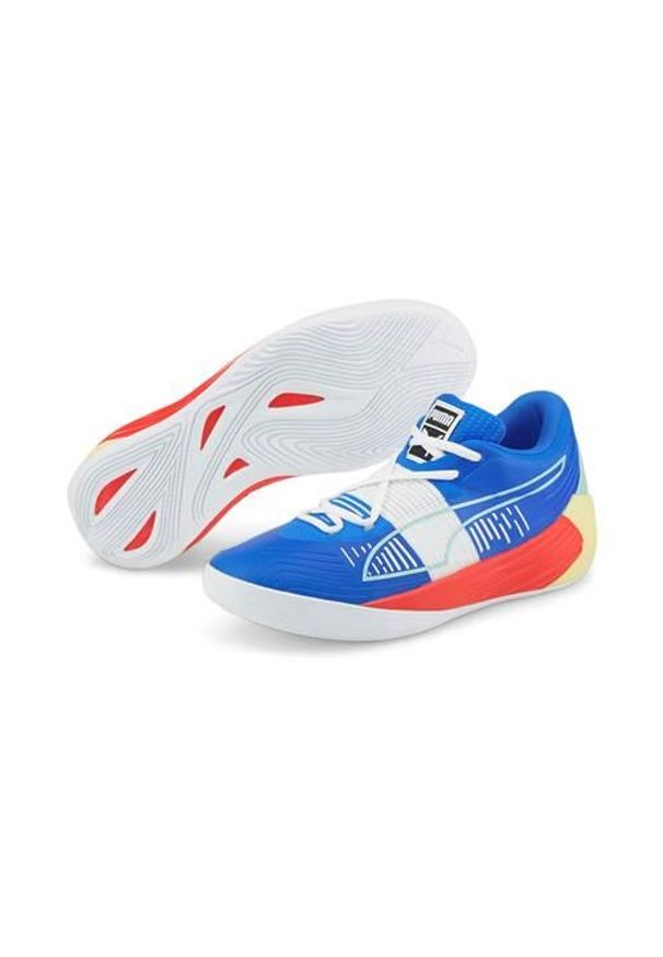 Buty koszykarskie męskie Puma Fusion Nitro. Kolor: wielokolorowy. Materiał: materiał, syntetyk, tkanina. Szerokość cholewki: normalna
