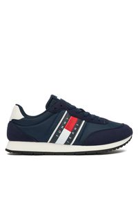 Sneakersy Tommy Jeans. Kolor: niebieski