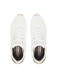 skechers - Skechers Sneakersy Uno 177093/WHLD Biały. Kolor: biały. Materiał: skóra #3