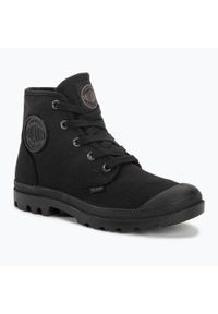 Buty damskie Palladium Pampa HI. Wysokość cholewki: za kostkę. Kolor: czarny. Sezon: zima #1