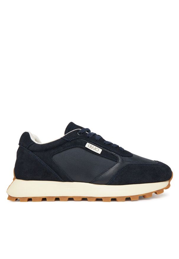 Liu Jo Sneakersy Running 02 7G5027 PX380 Granatowy. Kolor: niebieski. Materiał: zamsz, skóra. Sport: bieganie