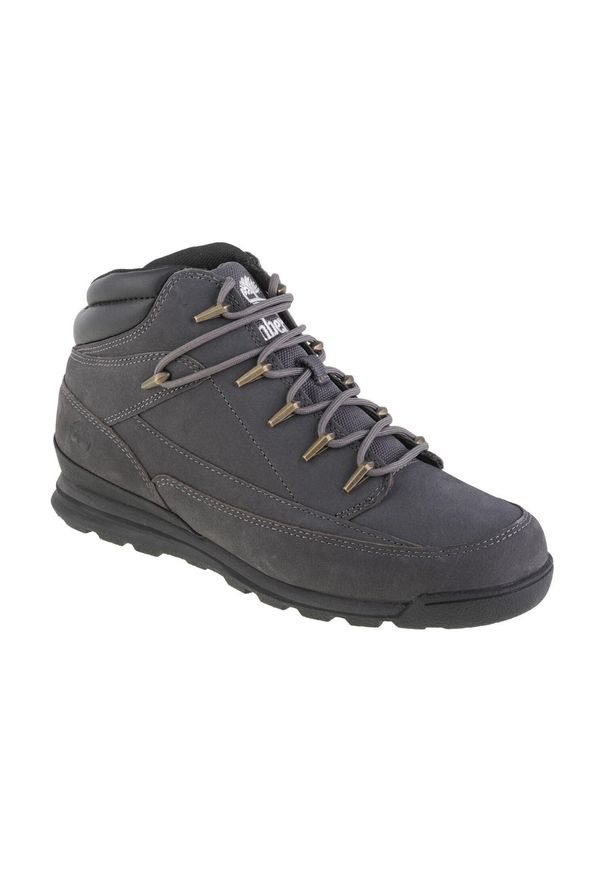 Buty zimowe męskie, Timberland Euro Rock WR Basic. Kolor: szary, wielokolorowy. Materiał: materiał, syntetyk, tkanina, skóra. Sezon: zima. Styl: rockowy. Sport: turystyka piesza