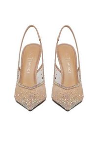 Eva Minge Szpilki EO-MAE-LT1677-27 Beżowy. Kolor: beżowy. Materiał: materiał. Obcas: na szpilce #6