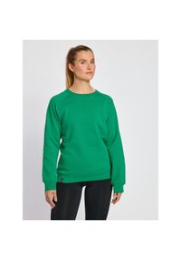 Bluza damska Hummel Red Classic. Kolor: zielony. Materiał: materiał. Długość rękawa: raglanowy rękaw
