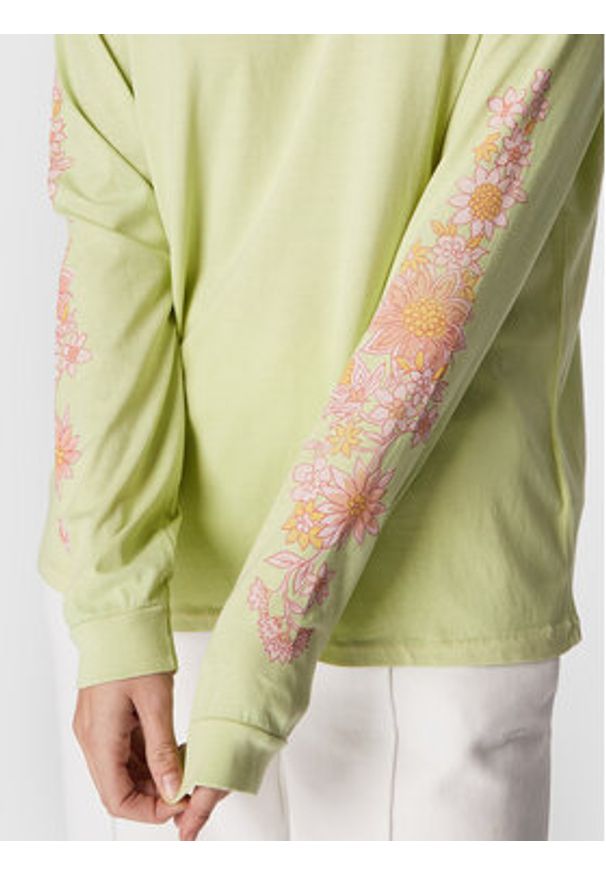 Billabong Bluzka Heartbreaker F3LS15 BIF2 Zielony Oversize. Kolor: zielony. Materiał: bawełna