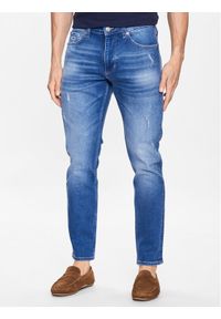 Tommy Jeans Jeansy Scanton DM0DM16171 Niebieski Slim Fit. Kolor: niebieski #1