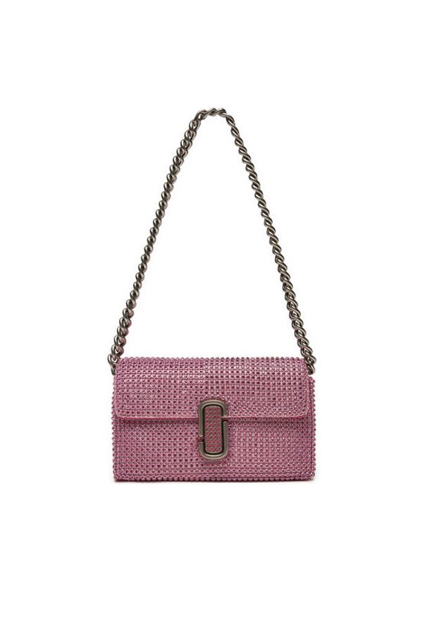 MARC JACOBS - Marc Jacobs Torebka The Rhinestone J Marc Mini Shoulder Bag H912M06RE22 Srebrny. Kolor: srebrny