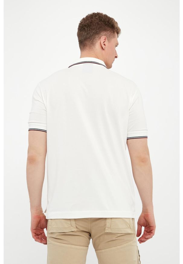 Aeronautica Militare - Polo męskie z haftem AERONAUTICA MILITARE. Typ kołnierza: polo. Wzór: haft