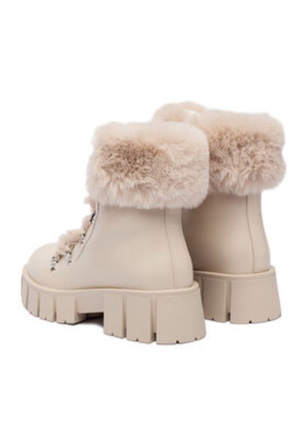 DeeZee Trzewiki 90190-6 Écru. Materiał: materiał, syntetyk