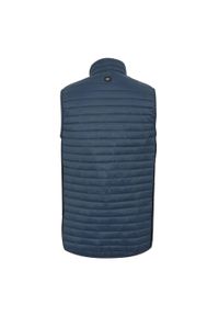 Regatta - Męska Kurtka Andreson Hybrid Padded Jacket. Kolor: niebieski, wielokolorowy, żółty. Materiał: puch. Sport: turystyka piesza